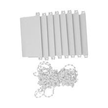 Reparasjonssett til lamellgardin bunn